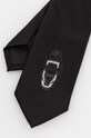 HUGO cravatta in seta 50528058 nero AW24
