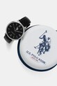 Akcesoria U.S. Polo Assn. zegarek EZRA USP4810BK srebrny
