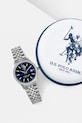 Akcesoria U.S. Polo Assn. zegarek DAMIAN USP4992BL srebrny