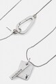 AllSaints colier 501866SLV041 argintiu AW24