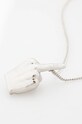 Y/Project collana MINI FUCK YOU PENDANT NECKLACE 640NE008 argento AW24