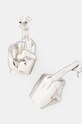 Y/Project kolczyki MINI FUCK YOU EARRINGS 640EA014 srebrny AW24