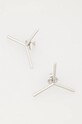 Y/Project cercei MINI Y EARRINGS Gift Box argintiu 640EA001