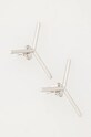 Náušnice Y/Project MINI Y EARRINGS 640EA001 strieborná AW24