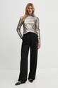 Blúzka Bruuns Bazaar MoeaBBAniqa blouse BBW4155 strieborná AW24