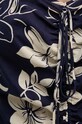 Бавовняна блузка Polo Ralph Lauren 211935137 темно-синій