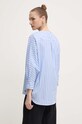 Îmbrăcăminte Weekend Max Mara bluza din bumbac 2425116101600 albastru