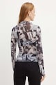 Odzież Guess longsleeve ADRIANA MESH W4YP04.KBBF2 szary