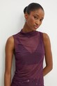 Топ Pinko фиолетовой 103913.A220