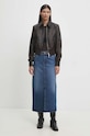 Remain body Bodysuit With Cutlines 501946100 czarny AW24