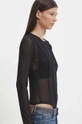 Боди Remain Bodysuit With Cutlines черен 501946100