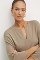 Max Mara Leisure sweter beżowy 2426366037600