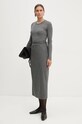 Шерстяной свитер Herskind Camb 5312825 серый AW24