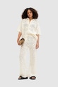AllSaints camasa din bumbac MILLY TOP W031KA