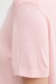 United Colors of Benetton tricou cu mânecă lungă 1ZRED10BK roz