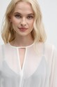 Блузка United Colors of Benetton бежевый 5TDEDQ09H
