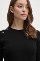 Dkny sweter czarny UG4TRR83