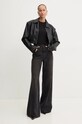 Miss Sixty longsleeve din amestec de lana 6L3SJ3890000 negru AW24