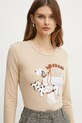 Weekend Max Mara longsleeve beżowy 2425946012600