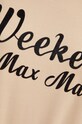 Weekend Max Mara longsleeve din bumbac 2425946022600 bej