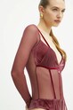 Боди Patrizia Pepe бордо 2M4400.J230