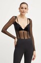 Îmbrăcăminte Patrizia Pepe body 2M4400.J230 negru