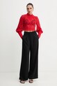 Bardot bluzka LACE GEORGIA 57501TB czerwony AW24