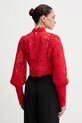 Odzież Bardot bluzka LACE GEORGIA 57501TB czerwony