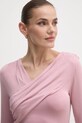 United Colors of Benetton longsleeve różowy 32AVD108I
