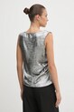 Одяг Блузка United Colors of Benetton 54I7DQ09X срібний