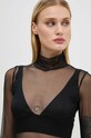 Блузка GOD SAVE QUEENS ELA HIGH-NECK TOP чёрный GSQ.21.330