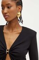 Elisabetta Franchi body BO01547E2 nero