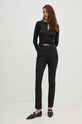 Sisley bluza 3HGNL105Z negru AW24