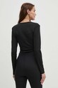 Îmbrăcăminte Sisley bluza 3HGNL105Z negru