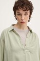Hollister Co. camasa din bumbac verde KI340.3262.320