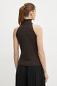 Ρούχα Top Twinset 242TF3031 καφέ