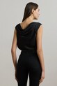 Blúzka Lauren Ralph Lauren 200951231 čierna AW25