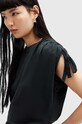 Bavlněná halenka AllSaints CASSIE TEE W157JA černá AW24