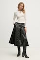 Blúzka Sisley 5Y0XLQ080 béžová AW24