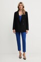 Morgan top OLAFI OLAFI niebieski AW25