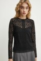 Morgan bluzka TIMAY TIMAY czarny AW24