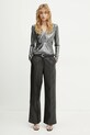 Блузка Morgan TSILVER TSILVER срібний AW24