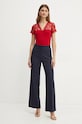 Блузка Morgan DLAMI DLAMI бордо AW24