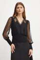 Morgan bluza TAGADA cu modele negru TAGADA