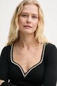 FROM FUTURE pulover de lana negru WTO02321