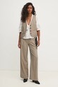 Βαμβακερή μπλούζα Hoss Intropia 5878039 λευκό AW24
