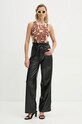 Top Nanushka ANNEKE NW24PFTP14615 hnědá AW24