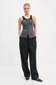 Блузка A.L.C. Renee 5TOPS01726 сірий AW24