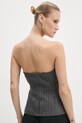 Одяг Блузка A.L.C. Renee 5TOPS01726 сірий