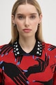 DIANE VON FURSTENBERG maglione in misto lana rosso DVFWS3S002
